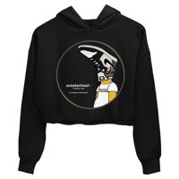 Sneakerhead Crop Hoodie - Jordan 1 Dark Mocha