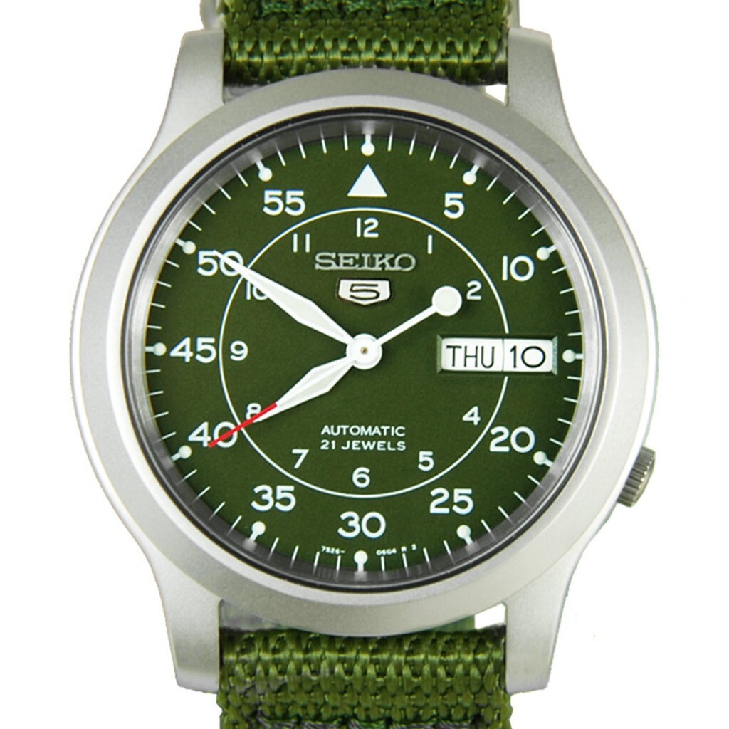 Đồng hồ nam dây vải Seiko SNK805K2