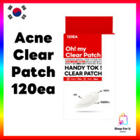 [Snow2 +] (có sẵn) sống trẻ trung Handy Tok Clear Patch 120ea Cica Tea Tree Patch Chăm sóc rắc rối Essensial (dành cho da mụn) Chữa rắc rối