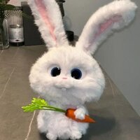 Snowball Đồ chơi sang trọng Cuộc sống bí mật Thú cưng Quà tặng trang trí phòng bé gái