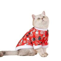 Snowman Inspired Giáng Sinh Holiday Ấm Len Mèo Chó Trang Phục Dễ Thương Cosplay Quần Áo Mềm