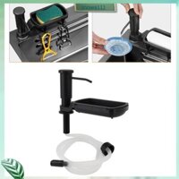 Snowwa Bộ phân phối xà phòng cho máy bơm bồn rửa mặt bếp với giá đỡ ống silicon mở rộng