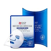 Snp Mặt Nạ Ampoule Tinh Chất Tổ Yến Dưỡng Ẩm Chuyên Sâu Snp Bird's Nest Aqua Ampoule Mask 25ml