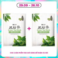 Snp Mặt Nạ Dưỡng Tinh Chất Trà Xanh Snp Jeju Green Tea Mask 22ml