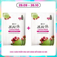 Snp Mặt Nạ Dưỡng Tinh Chất Xương Rồng Snp Jeju Cactus Mask 22ml