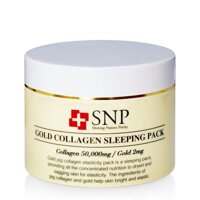 Snp Mặt Nạ Ngủ Tinh Chất Vàng Collagen Snp Gold Collagen Sleeping Pack 100g