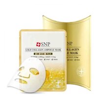 Snp Mặt Nạ Tinh Chất Collagen Vàng Ngăn Ngừa Nếp Nhăn Snp Gold Collagen Ampoule Mask(Anti Wrinkle) 25ml