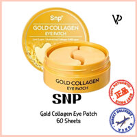 [Snp] Miếng dán mắt Collagen vàng, y tế, mắt lười, cho quầng thâm, 60 tờ