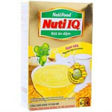 Bột ăn dặm Nutifood vị gạo sữa - 200g