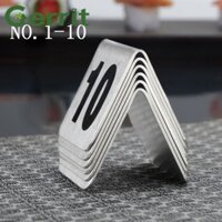 Số 1-30 Biển Báo Đĩa Ăn Nhà Hàng Quán Cà Phê Thanh Bàn Đánh Dấu Bút Bàn Kỹ Thuật Số Kinh Doanh Thẻ Bền