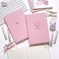 Sổ A5 bìa da Hello Kitty