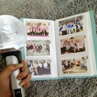 Sổ album đựng ảnh 120 chỗ và 120 lomo card ảnh BTS, BLACKPINK, EXO, WANA ONE