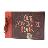 Sổ ảnh lưu niệm Our Adventure Book cho gia đình làm thủ công DIY phong cách vintage