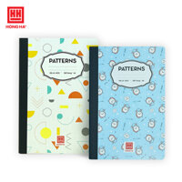 Sổ bìa cứng A4 300 trang kẻ ngang Patterns - 4532 - 3 Quyển