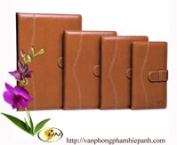 Sổ bìa da A5 Deli 7947