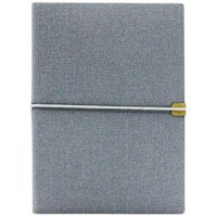 Sổ Bìa Da Kẻ Ngang Có Chấm 200 Trang 80gsm - The Sun ST 09-22