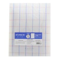 Sổ Binder còng nhựa dòng kẻ ngang có chấm Campus Line Filed khổ B5 - 50 tờ đơn