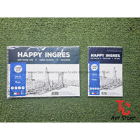 Sổ Canson truyền thống, Canson Hàn. Định lượng 110gsm - 36 Tờ ( Sổ lò xo)