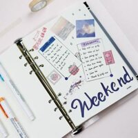 Sổ Caro file Binder kẹp còng Klong A5 - 100 tờ MS 994