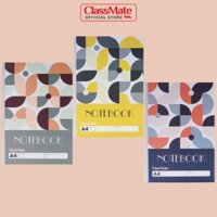Sổ CLASSMATE Sổ Ghi Chép, Vở Kẻ Ngang A4, 120 Trang, Bìa Cán Vân Cán Mờ Chống Nước, Giấy Mịn, Dòng Kẻ Ngang NA4-12-0601
