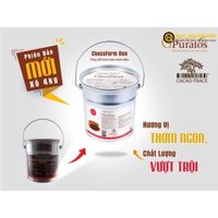 SÔ CÔ LA COMPOUND CHOCOFORM ĐEN 4KG - Puratos socola sệt đen