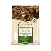 Sô Cô La Dạng Nút Hương Matcha Cacao Talk 500g – Premium Buttons Chocolate Matcha Flavor Cacao Talk 500g