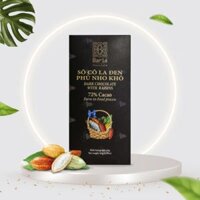 Sô cô la đen 72% cacao phủ hạt nho khô – 65g