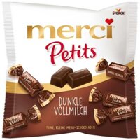 SÔ-CÔ-LA ĐEN CÓ SỮA MERCI PETITS DUNKLE VOLLMILCH 125G