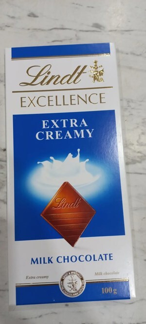 Sô Cô La Excellence Milk Extra Creamy đậm Sữa 100g hiệu Lindt