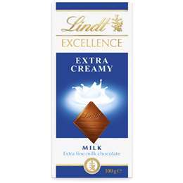 Sô Cô La Excellence Milk Extra Creamy đậm Sữa 100g hiệu Lindt