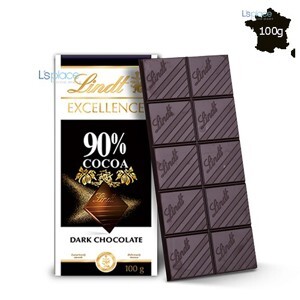 Sô-cô-la Lindt Excellence 90% ca cao 100g