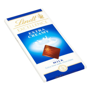 Sô cô la Lindt Excellence đậm sữa (Extra Creamy ) 100g