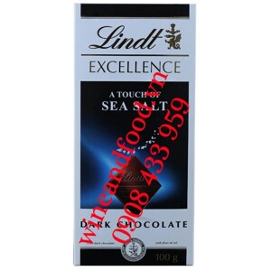 Sô cô la Lindt Excellence vị muối biển 100g