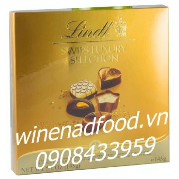 Sô cô la Lindt Swiss Luxury Selection 145g