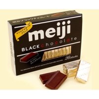 SÔ-CÔ-LA MEIJI BLACK/MILK CHOCOLATE 120g (26 thanh)