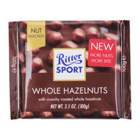 Sô cô la sữa nhân hạt dẻ hiệu Ritter Sport 100g