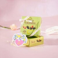 Sô cô la trà xanh hạnh nhân Alfredo tiramisu cheese 65 g