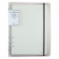 Sổ còng A5 giấy chấm Dot grid 100 tờ Klong bìa nhựa, gồm File còng + ruột sổ MS 995
