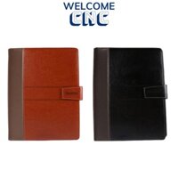 Sổ còng bìa da A5 100 tờ giấy kẻ ngang Heeton A25823