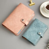 Sổ còng GALANO sổ tay còng bìa da chống nước họa tiết hành tinh gồm set 5 phụ kiện kèm theo SN-001442