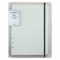 Sổ còng Klong giấy caro A5 gồm File còng + 100 tờ, Binder làm Bullet journal MS 994