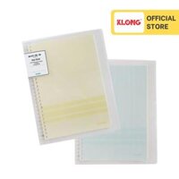 Sổ còng nhựa 26 chấu Dot Grid KLONG B5 40 tờ 12076 MS 545
