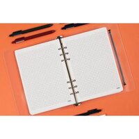 Sổ Còng Sắt A5 Caro Binder File nhựa 100 tờ KLONG MS 99x - Sổ còng  giấy Caro