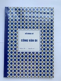 Sổ công văn đi 160 trang Hải Tiến