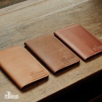 SỔ DA CAO CẤP - LU NOTEBOOK - HANDMADE 100% - SỔ DA HANDMADE - A6 - GIẤY KEM TRƠN 80 GSM
