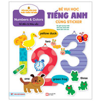 Số đếm và Màu sắc - Bé vui học tiếng anh cùng Sticker