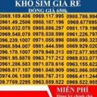 [SỐ ĐẸP]Sim 4G Viettel Hợp Mệnh Phong Thủy