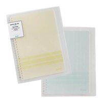 Sổ Dot Grid file nhựa kẹp còng B5 - 40 tờ  MS 545