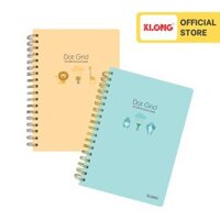 Sổ Dot Grid lò xo kép KLONG B5- 200 trang 12076 MS 960