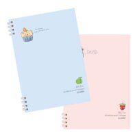 Sổ Dot Line lò xo nhựa mềm 2 đầu khổ A5 KLONG 120 trang 514 - Định lượng 100gsm - Kích thước 148x210mm